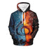 Halloween costumes Casual Hoodies Unisex Top Halloween 2019 Ice And Fire Note - menochic